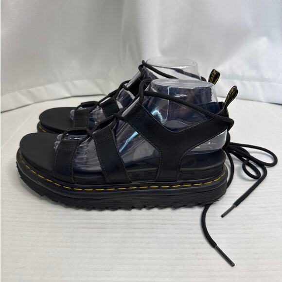 Dr. Martens Nartilla Platform Sandal Gladiator black size lady 9 - Picture 5 of 14